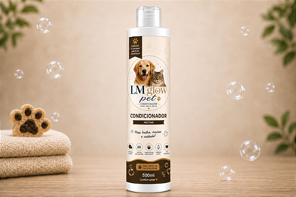 LM GLOW PET | Condicionador Neutro 500ml