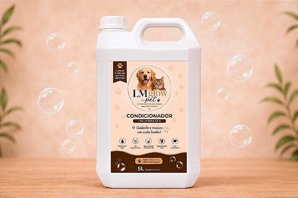 LM GLOW PET | Condicionador Neutro 5L