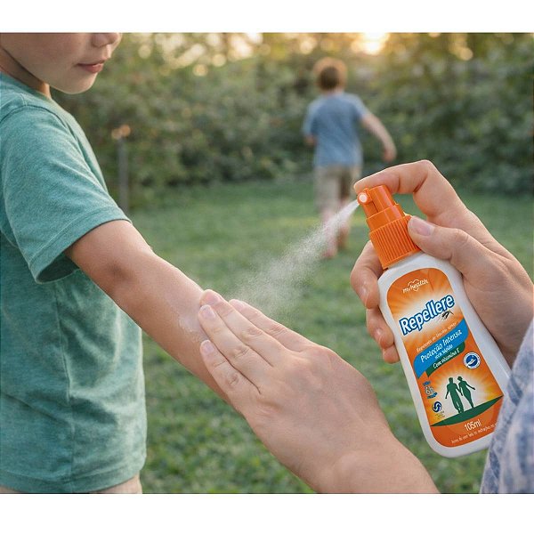 Repelente De Inseto Repellere Eficaz Contra Dengue 105ml Spray My Health
