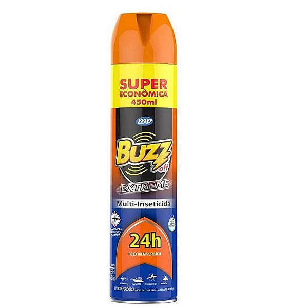Multi Inseticida Buzz Off 450ml Eficaz Contra o Mosquito da Dengue My Place Extreme Baratas Aranhas