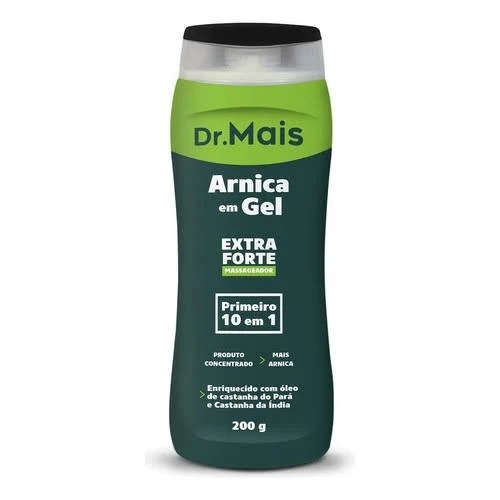Arnica em Gel Dr. Mais Massageador Extra Forte 200g NUTRIEX
