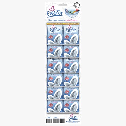 Pedra Naftalina Bola Anti Traça Anti Mofo Repelente 12x21gr