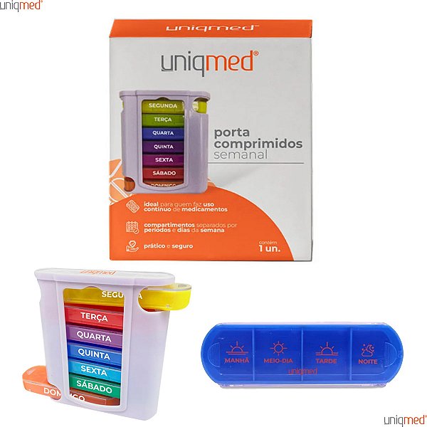 Organizador Para Comprimidos Semanal Uniqmed