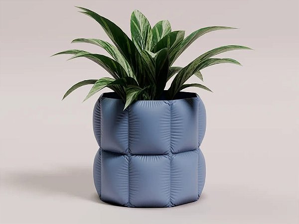 Vaso Tecido Octagonal