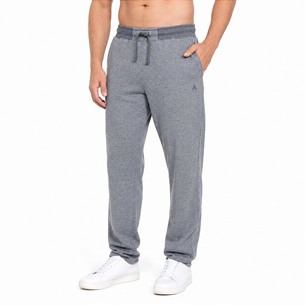 Calça Moletom Com Bordado Vida Marinha