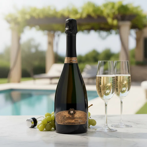 Vinho Espumante Branco Brut Castellamare Champenoise 750ml