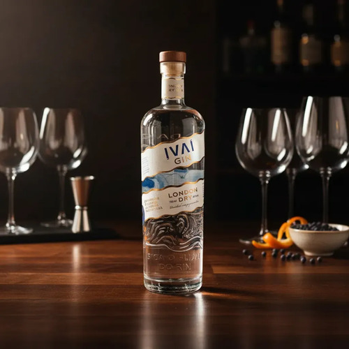 Gin London Dry Premium Garrafa 750ml Refrescante Equilibrado London Dry