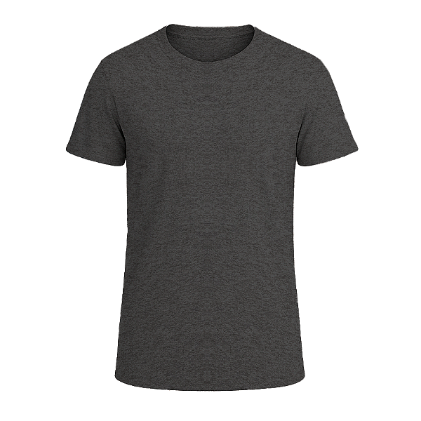 Camisa Básica PV Cinza Mescla Escuro