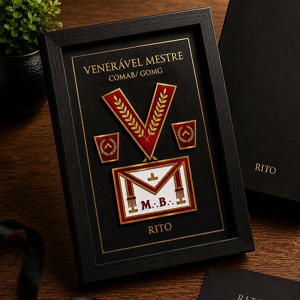 Placa de Homenagem ao Venerável Mestre