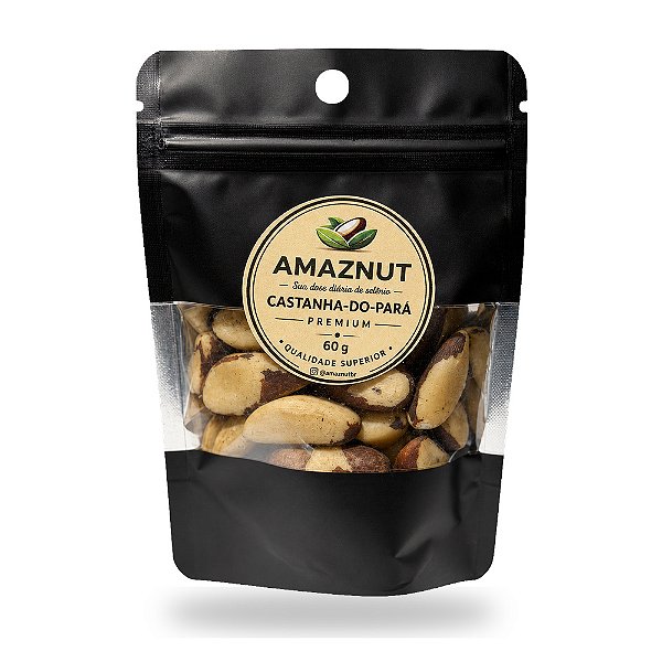 Castanha do Pará Inteira Amaznut Premium 60g