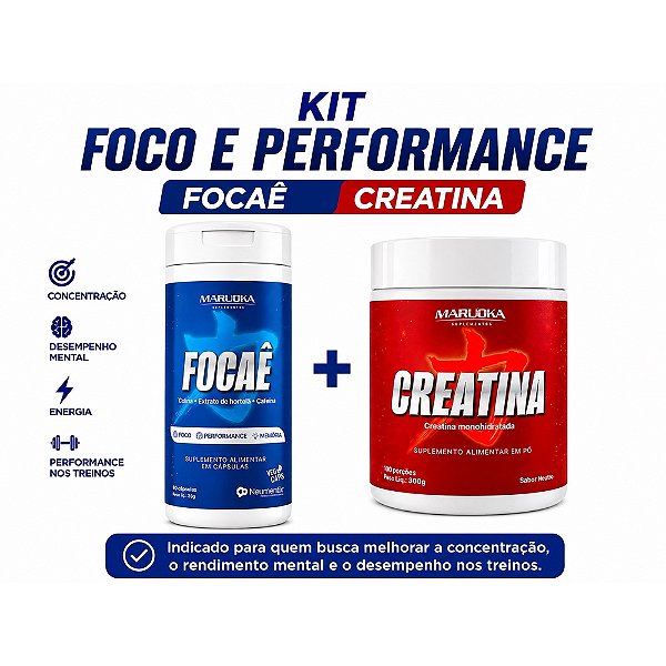 Kit Foco e Performance