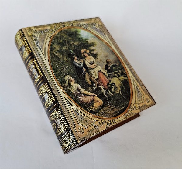 Caixa Livro Envelhecida (P)