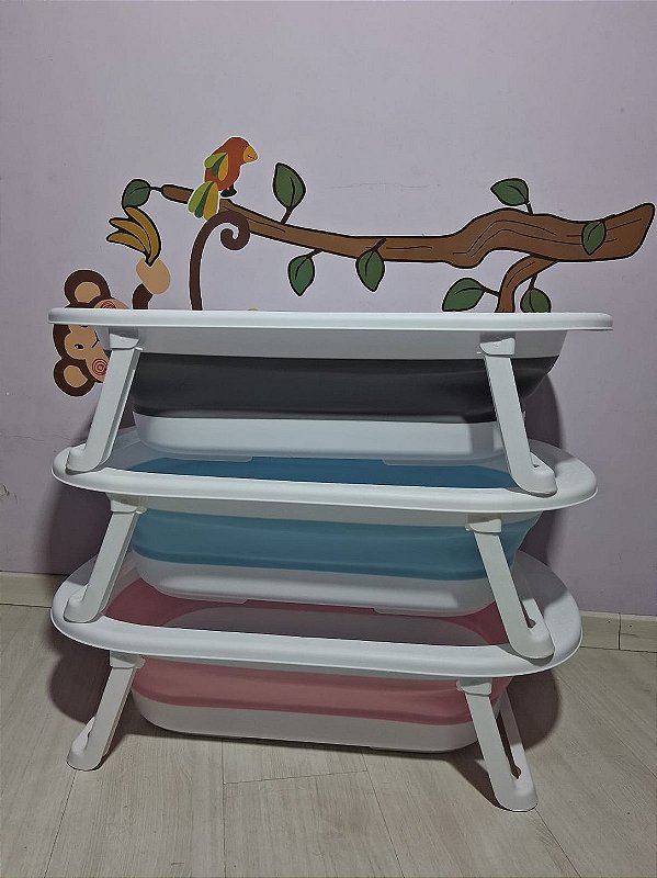 Banheira de Bebê Dobrável