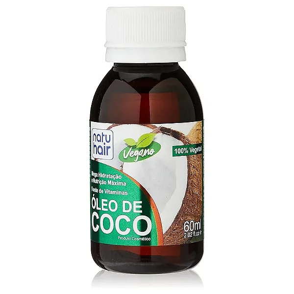 Óleo de Coco para cabelos (NatuHair) - 60mL