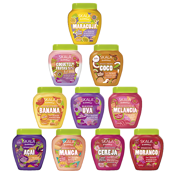 Cremes de Tratamento e Para Pentear Skala Frutástica - 1kg