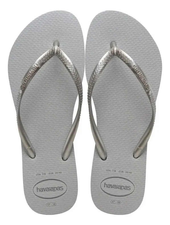 Havaianas Slim Gloss Cinza Gelo