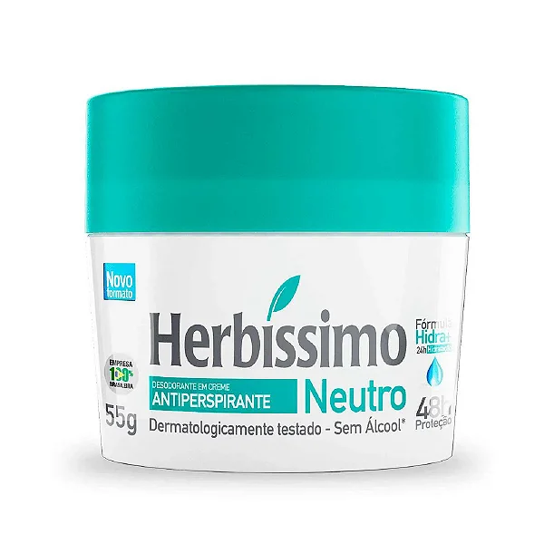 Desodorante Creme Herbíssimo 55g