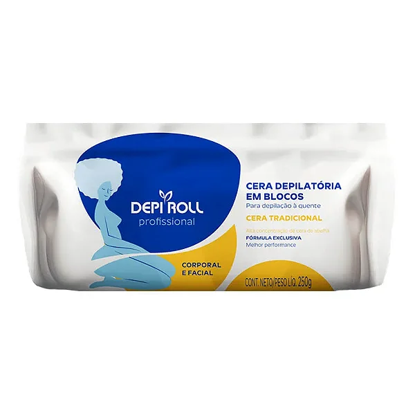 Cera Depilatória em Blocos (Depi Roll)