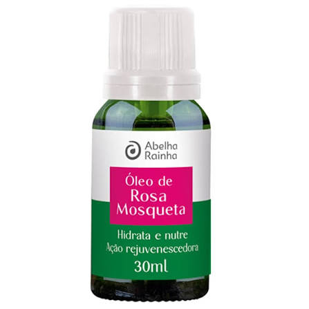 Óleo De Rosa Mosqueta Abelha Rainha Rosto e Corpo - 30mL