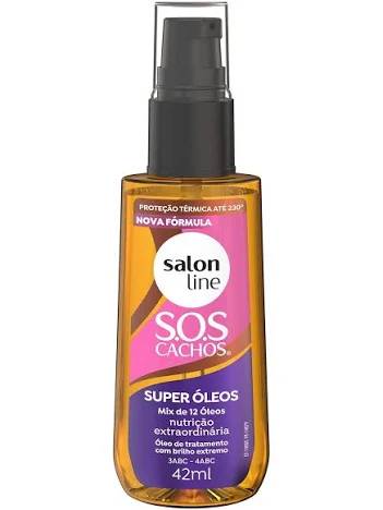 Óleo Capilar "Super Óleos" SOS Cachos (Salon Line) 42mL