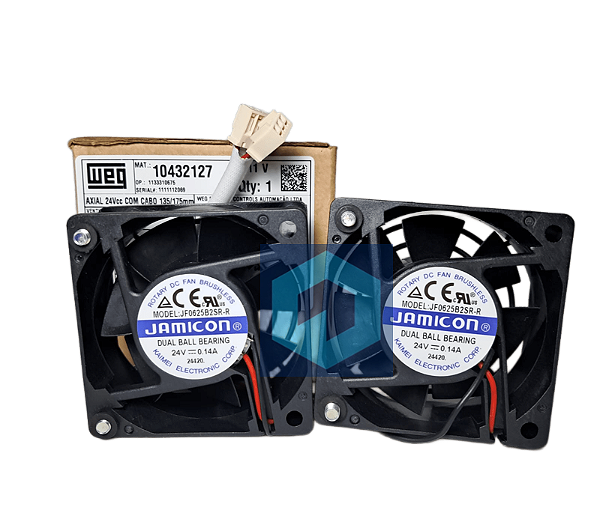 10432127 - (JF0625B2SR-R) Ventilador duplo para Inversor de frequencia WEG CFW09