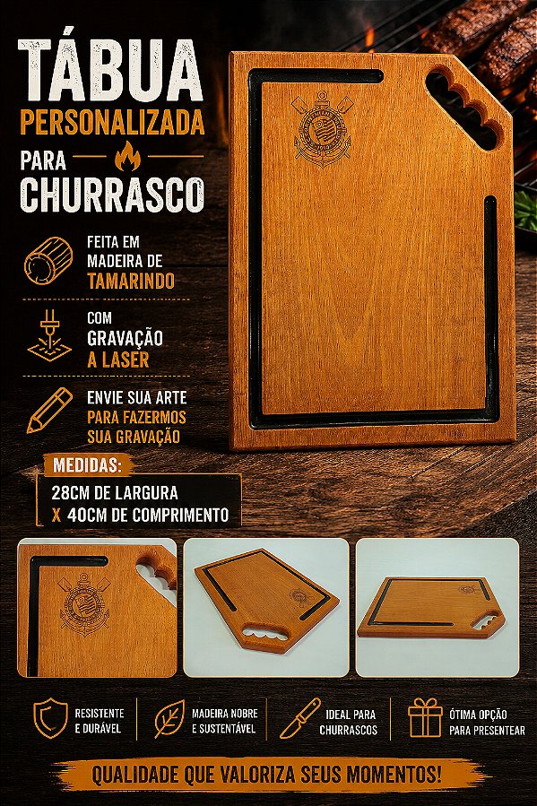 Tábua para churrasco