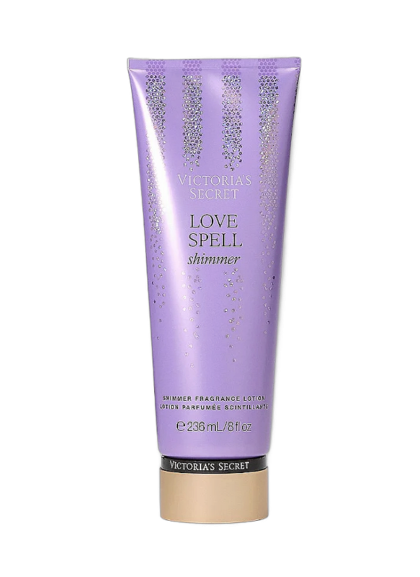 Love spell shimmer hidratante corporal  victoria's secret 250ml