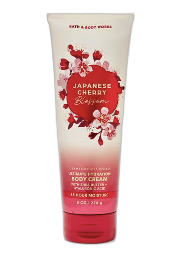 Japanese cherry blossom hidratatante corporal bath body works 236ml