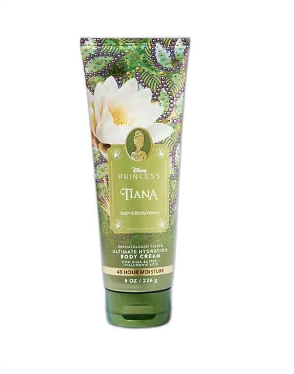 Tiana princesas disney hidratante corporal bath body works 236ml