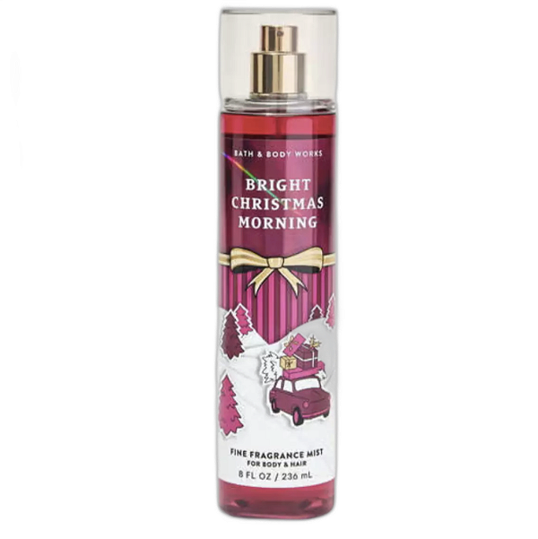 Bright Christmas morning body splash bath body works 236ml