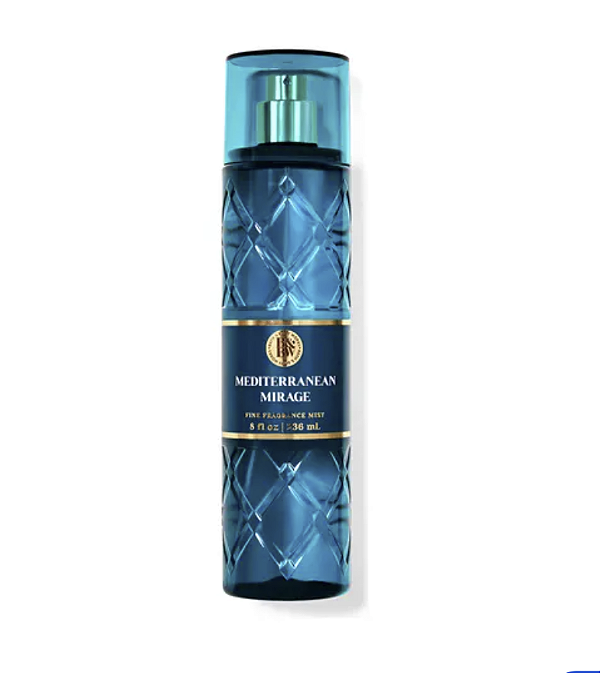 Mediterranean mirage body splash bath body works 236ml