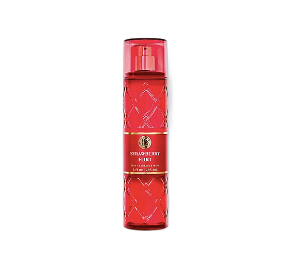 Strawberry flirt body splash bath body works 236ml
