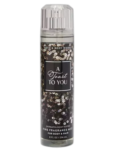 A toast to you body splash bath & body works 236ml