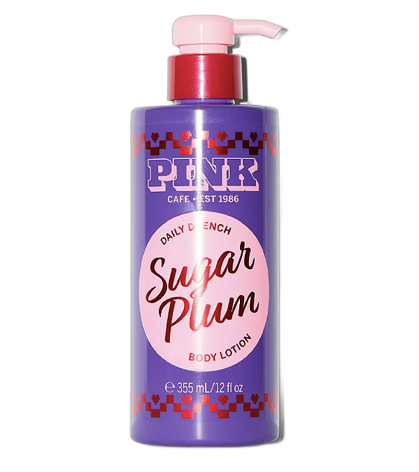 Sugar plum loção corporal pink victoria's secret 355ml