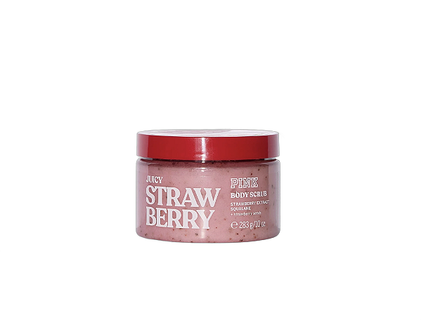 Esfoliante corporal juicy strawberry pink victoria's secret 282g