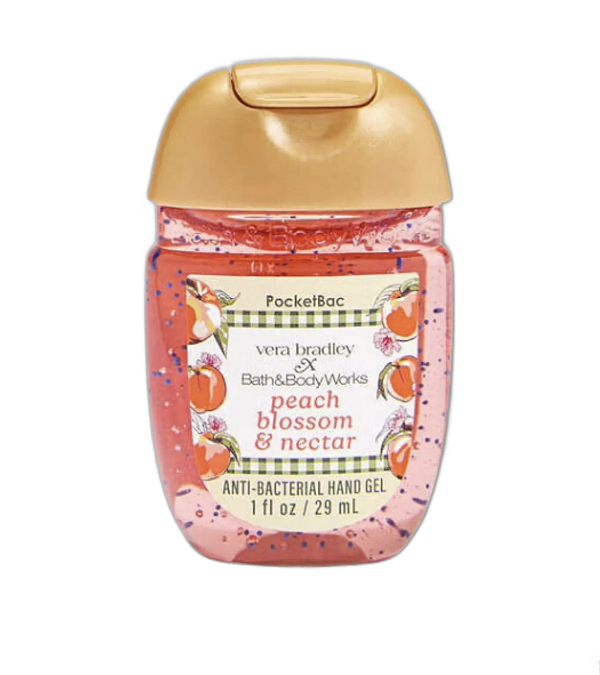Anti bacterial Hand gel Bath & Body Works Peach Blossom & Nectar 29 ml