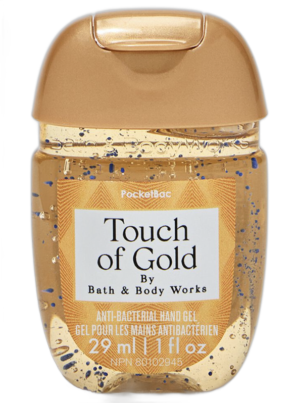 Anti bacterial Hand gel Bath & Body Works Touch Of Gold 29 ml