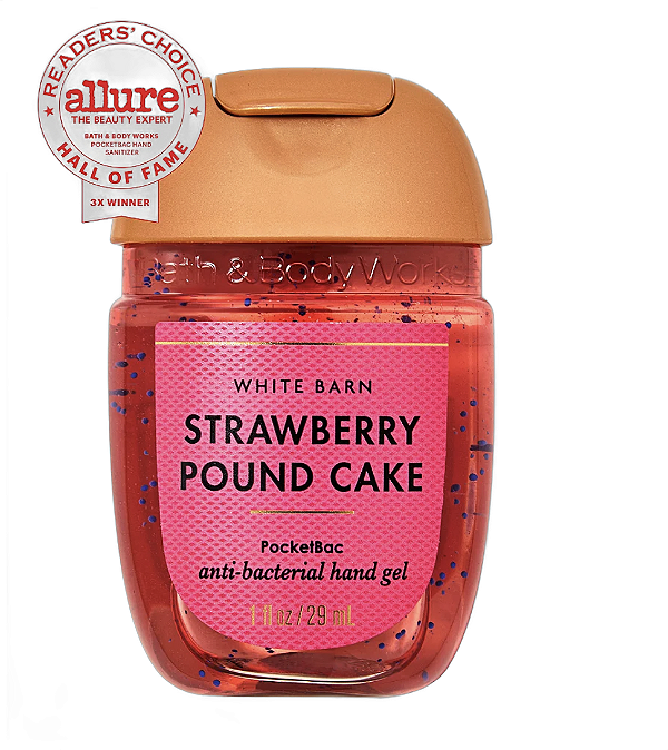 Anti bacterial Hand gel Bath & Body Works Strawberry Pound Cake 29 ml