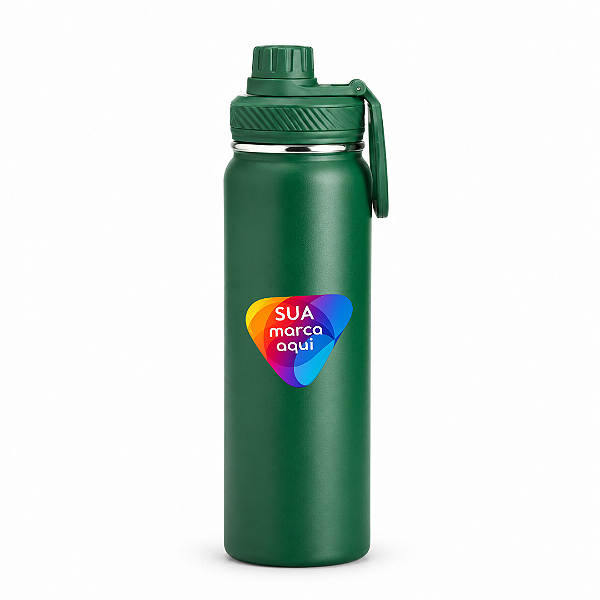Garrafa 850ml com Suporte p/Celular