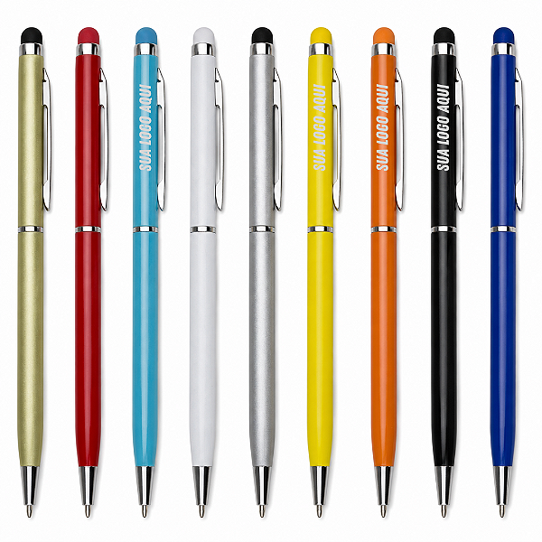 Caneta Slim Metal Touch