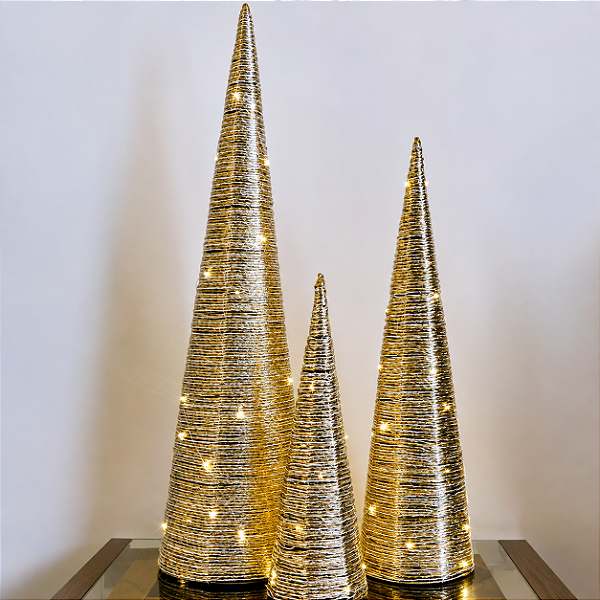 Árvore Decorativa Iluminada LED – 40cm