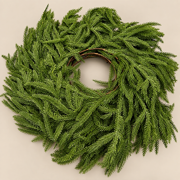 Festão Verde Toque Real 180 cm Ultra Realista