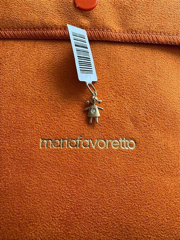 PINGENTE MENINA DIAMANTE