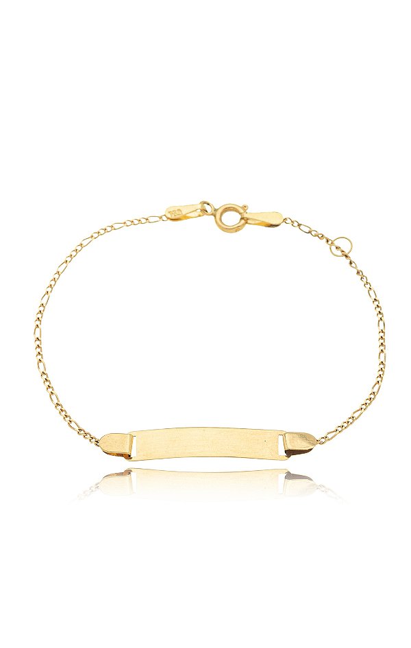 INFANTIL PULSEIRA PLAQUINHA