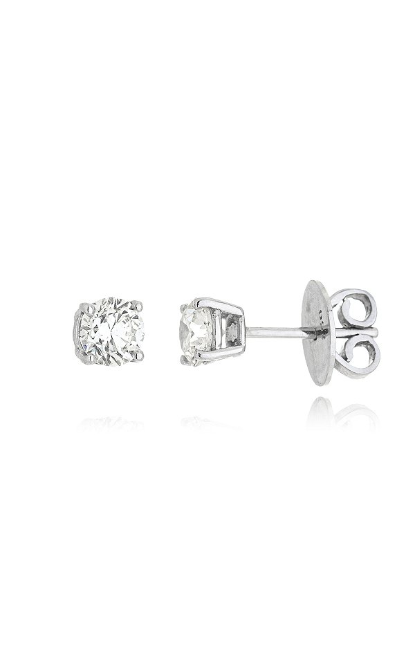 BRINCO SOLITARIO 0,5CT C/ GIA