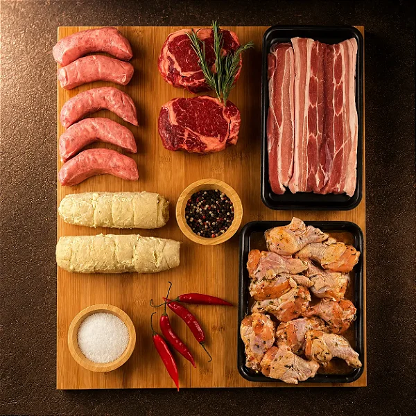 Kit Churrasco para 04 Pessoas