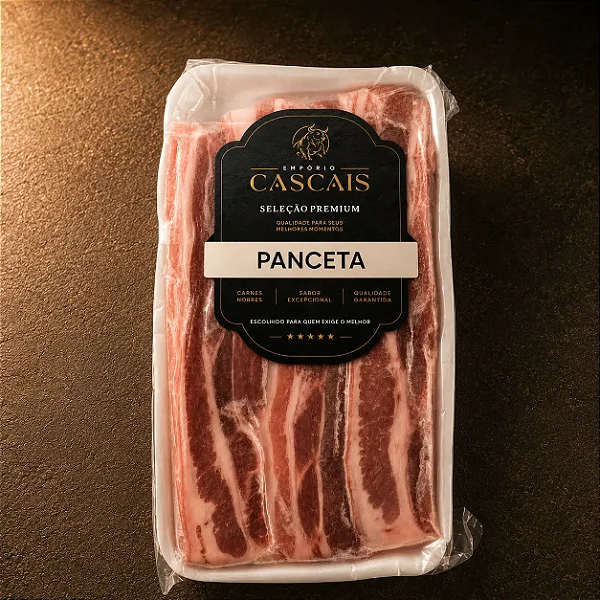 Panceta em Tiras aproximadamente 500 gramas