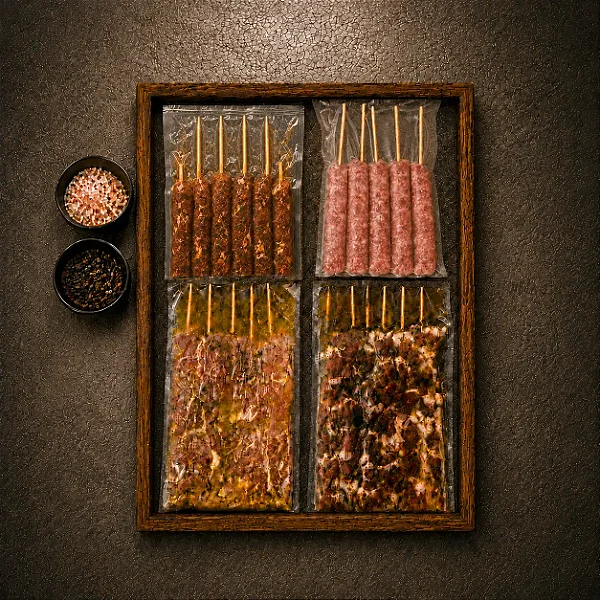 Kit Centroavante - Churrasco Hora do Jogo