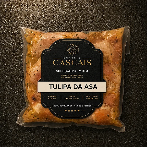 Tulipinha da Asa Temperada aproximadamente 500 gramas
