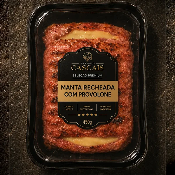Manta Recheada Com Provolone 450g